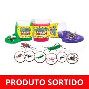 Geleinha Slime Kimeleka Insetos 180 g 5850 Acrilex - UN