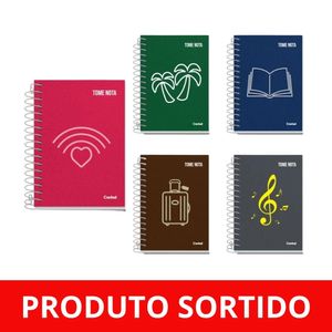 Caderneta Espiral 1/8 96 Folhas Tome Note 215067 Credeal - UN