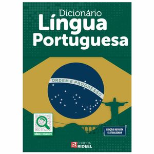 Dicionário Língua Portuguesa 368 Páginas 3924 Ed. rideel - UN