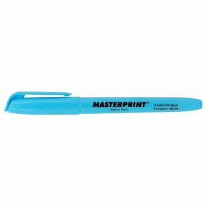 Caneta Marca Texto Azul MP612 Masterprint - 12UN