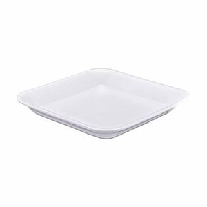 Bandeja Isopor Quadrada 15x15x1,8 TRL01 Totalplast - 100UN