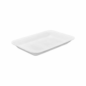 Bandeja Isopor Retangular 21x14x1,8 TRL02 Totalplast - 100UN