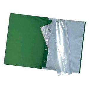 Pasta Catálogo Ofício com 50 Plásticos Verde 1090 Dac - UN