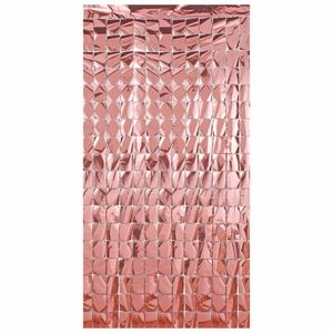 Cortina Metalizada Decorativa Quadradinhos 5517 Make+ - UN