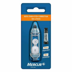 Refil para Corretivo em Fita 6m 3022 Mercur - UN