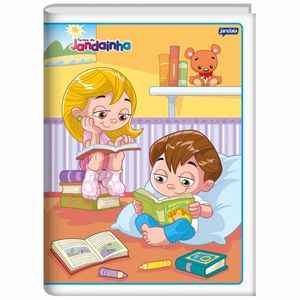 Caderno Brochura Flexível 60 Folhas Jandainha Sortido 00412 Jandaia - 10UN