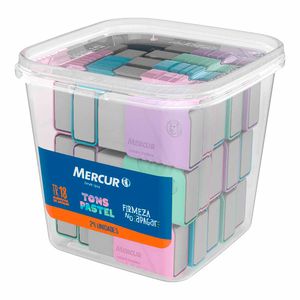 Borracha com Capa Plástica 1078 Mercur - 24UN