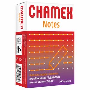 Bloco Lembrete 75 g/m² 300 Folhas Branco 4756 Chamex - 300FL