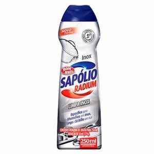 Saponáceo Cremoso Limpa Inox 250ml 14626 Bombril - UN