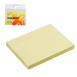 Bloco Adesivo 76x102 Amarelo Pastel 100 folhas Maxprint - UN