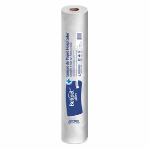 Lençol Hospitalar Branco Luxo 50cmx50m 8379 Belipel - RL