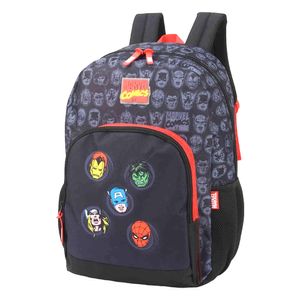 Mochila Infantil Avengers Preto 4642 Luxcel - UN