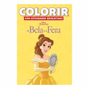 Livro Infantil Colorir A Bela e a Fera 7431 Bicho esp. - UN