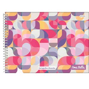 Caderno de Cartografia Espiral 80 Folhas Stella 9077 Jandaia - 4UN