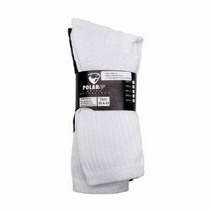 Meia Sports Atoalhada Cano Curto 10013 Polar - 3PAR