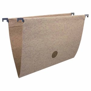 Pasta Suspensa Marmorizada Castanho com Grampo 044 Dello - 10UN