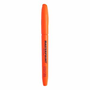 Caneta Marca Texto Laranja MP612 Masterprint - 12UN
