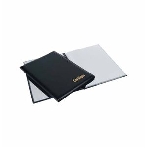 Pasta Cardápio com 6 Lugares Luxo Preto 2048 Dac - UN