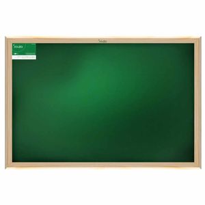 Quadro Verde 50X70 Moldura Madeira 2207 Souza - UN