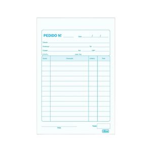 Bloco Pedido 1/32 (1/8) 2 Vias 40 Folhas 105x146mm 4389 Tilibra - BL