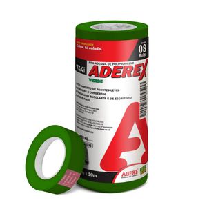 Fita Adesiva Aderex Verde 12mmx10m 744I Adere - 8RL