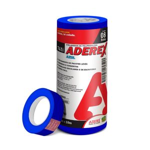 Fita Adesiva Aderex Azul 12mmx10m 741I Adere - 8RL