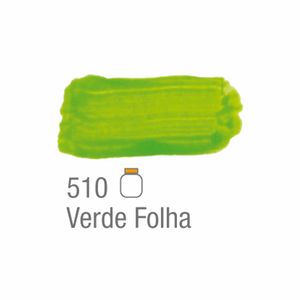 Tinta Guache 250ml Verde Folha 510 Acrilex - UN