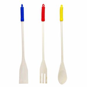Talher Madeira 2055 Fu xing - 3PCS