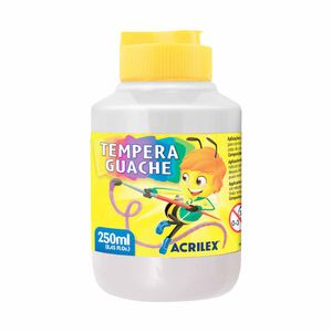 Tinta Guache 250ml Branco 519 Acrilex Acrilex - UN