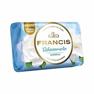 Sabonete Azul Suave Gardênia Relaxamento 85g 8830 Francis - UN