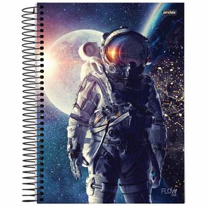 Caderno Universitário 1x1 80 Folhas Flow Sortido 68755 Jandaia - 4UN