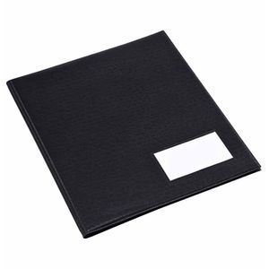 Pasta Catálogo Ofício com 100 Plásticos Preto 192 Dac - UN
