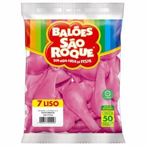 Bola de Soprar Nº 7 Rosa Tutti-Fruti 5750 São roque - 50UN
