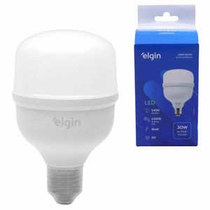 Lâmpada LED Bulbo 30W 6500K Branco Bivolt Elgin - UN