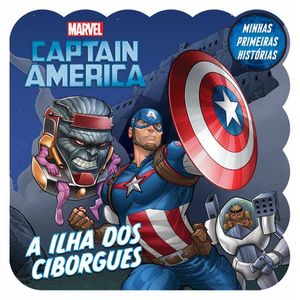 Livro Infantil Minhas 1ª Histórias Capitão América 0690 Bicho esp. - UN