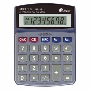 Calculadora Mesa 8 Dígitos 3611 Hoopson - UN