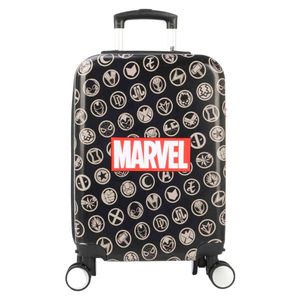 Mala Viagem P Infantil Marvel  Preto MF10369AG Luxcel - UN
