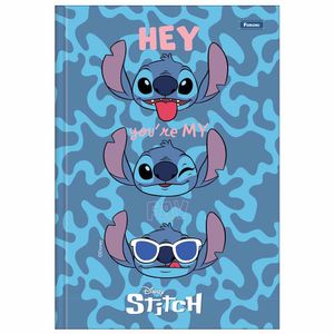 Caderno Brochura Capa Dura 80 Folhas Stitch Sortido 5262 Foroni - 5UN