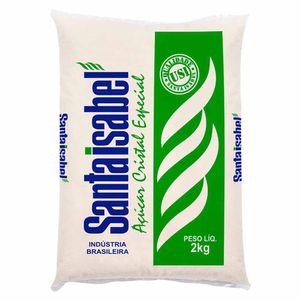 Açúcar Cristal 2kg 75 Santa isabel - UN