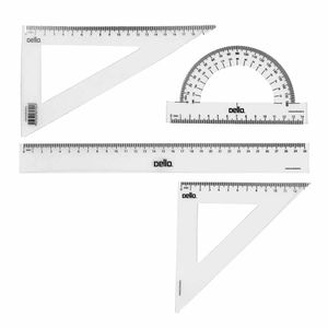 Kit Escolar 1º Grau Plástico 8730 Dello - 4PÇS