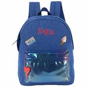 Mochila Juvenil Up4you Azul 4617 Luxcel - UN