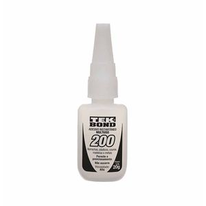 Adesivo Instantâneo Líquido 200 20g 2804 Tek bond - UN