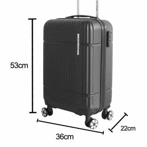 Mala de Viagem P Preto MF10443PK Luxcel - UN