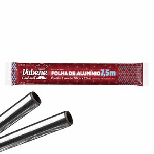 Papel Folha de Alumínio 30 cm x 7,5 m 1612 Vabene - RL