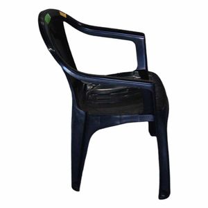Cadeira com Braço Plástica Preta 1798 Plastex - UN