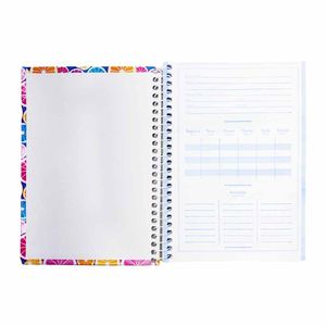 Caderno Espiral Capa Dura 1/4 80 Folhas Stella 68789 Jandaia - 5UN