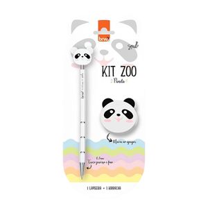 Lapiseira 0.7mm + Borracha Panda 3001 Brw - CT
