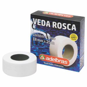 Fita Veda Rosca 1,8 X 2500 CM 0807 Adelbras - RL