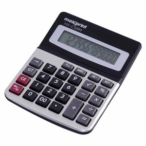 Calculadora de Mesa 12 Dígitos MX-C129M Maxprint - UN