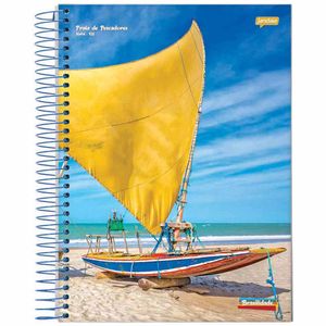 Caderno Universitário 10x1 200 Folhas Brasilidade Sortido 08144 Jandaia - 4UN